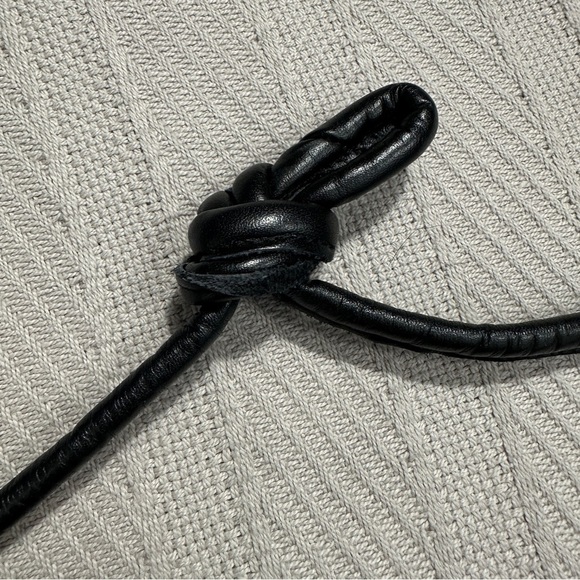 Vintage Morgan Le Fay leather/suede handbag, metal accents, unique - Picture 3 of 11